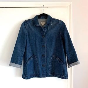 J Crew Denim Utility Jacket
